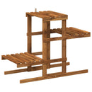 Planteholder Naturfarvet 82 x 36 x 60 cm Massivt Akacietræ