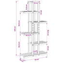 Planteholder Naturfarvet 68 x 23,5 x 140 cm Massivt Akacietræ