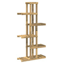 Planteholder Hvid 68 x 23,5 x 140 cm Massivt Akacietræ