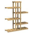 Planteholder Hvid 93 x 25 x 114,5 cm Massivt Akacietræ