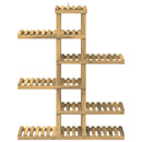 Planteholder Hvid 93 x 25 x 114,5 cm Massivt Akacietræ