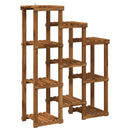 Planteholder Naturfarvet 85 x 30 x 114,5 cm Massivt Akacietræ