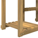 Planteholder Hvid 85 x 30 x 114,5 cm Massivt Akacietræ