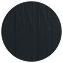 Solar Pool Cover Ekstra Tung Ø 455 cm 400 μm Rund PE Sort