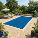 Sol Pool Dækken 800 x 400 cm 110 μm Firkantet PE Blå