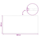 Solbadekar Dække Tung Kvalitet 800 x 400 cm 200 μm Firkantet PE