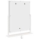 LED Makeup Spejl Hvid 44 x 10 x 53 cm Glas og Stål
