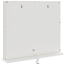 LED Makeup Spejl Hvid 50 x 10 x 44 cm Glas og Stål