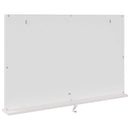 LED Makeup Spejl Hvid 80 x 10 x 52,5 cm Glas og Stål