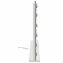 LED Makeup Spejl Hvid 80 x 10 x 52,5 cm Glas og Stål