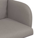 Spisestole 4 stk. Stof Gråbrun 60 x 56 x 96 cm
