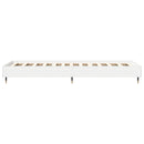 Sengestel Hvid 80 x 200 cm Konstrueret træ