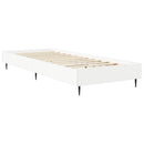 Sengestel Hvid 80 x 200 cm Konstrueret træ