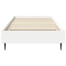 Sengestel Hvid 80 x 200 cm Konstrueret træ