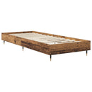 Sengestel Gammelt træ 80 x 200 cm Konstrueret træ