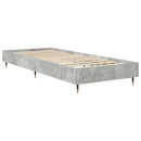 Sengestel Betongrå 80 x 200 cm Konstrueret træ
