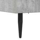 Sengestel Betongrå 80 x 200 cm Konstrueret træ