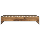 Sengestel Gammelt træ 80 x 200 cm Konstrueret træ