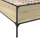 Sengestel Sonoma-eg 80 x 200 cm Konstrueret træ