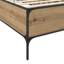 Sengestel Artisan-eg 80 x 200 cm Konstrueret træ