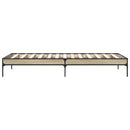 Sengestel Sonoma-eg 80 x 200 cm Konstrueret træ