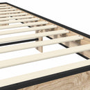 Sengestel Sonoma-eg 80 x 200 cm Konstrueret træ