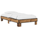Sengestel Gammelt træ 80 x 200 cm Konstrueret træ