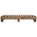 Sengestel Gammelt træ 80 x 200 cm Konstrueret træ