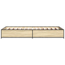 Sengestel Sonoma-eg 80 x 200 cm Konstrueret træ