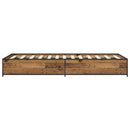 Sengestel Gammelt træ 80 x 200 cm Konstrueret træ
