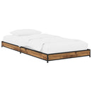 Sengestel Gammelt træ 80 x 200 cm Konstrueret træ