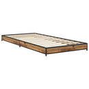 Sengestel Gammelt træ 80 x 200 cm Konstrueret træ