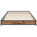 Sengestel Gammelt træ 80 x 200 cm Konstrueret træ