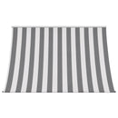 Markise Anthracit og hvid 400 x 150 cm