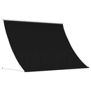 Markise Sort 100 x 150 cm 180 g / m² polyester med PU-belægning