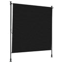 Udendørs Rullegardin Sort 200 x 270 cm