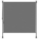Udendørs Rullegardin Lysegrå 200 x 270 cm