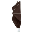 Balkon Afskærmning 240 x 160 cm Polyester Rektangulær Brun