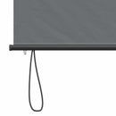 Rullegardin Lysegrå 60 x 250 cm Stof og Aluminium