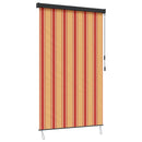 Rullegardin Flerfarvet 100 x 250 cm Stof og Aluminium