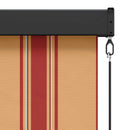 Rullegardin Flerfarvet 120 x 250 cm Stof og Aluminium
