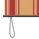 Rullegardin Flerfarvet 120 x 250 cm Stof og Aluminium