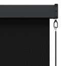 Rullegardin Sort 180 x 250 cm Stof og Aluminium