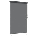 Rullegardin Lysegrå 180 x 250 cm Stof og Aluminium