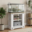 Akvarium stand CORONA Hvid og brun 60 x 30 x 60 cm 150 kg