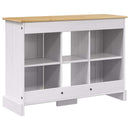 Akvarium stand CORONA Hvid og brun 101,5 x 37 x 73 cm 300 kg