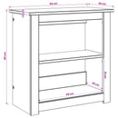 Akvarium stand PANAMA Brun 60 x 30 x 60 cm 150 kg