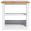 Akvarium stand PANAMA Hvid og brun 60 x 30 x 60 cm 150 kg