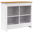 Akvarium stand PANAMA Hvid og brun 81 x 36 x 73 cm 250 kg
