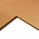 Laminatgulv Lys beige 101 x 20 x 0,8 cm 5 stk. Konstrueret træ